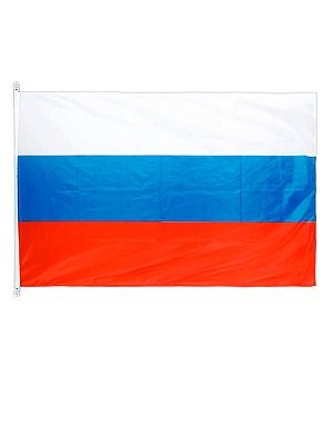 Флаг РФ 90х135 карман стропа карабин СФОРТ