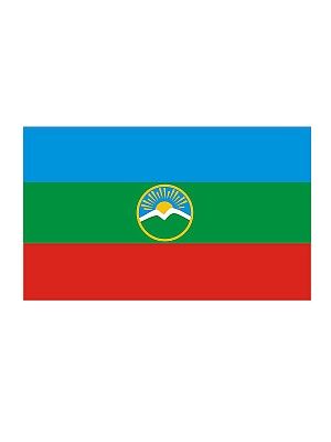 Флаг 70х105 Карачаево-Черкессия